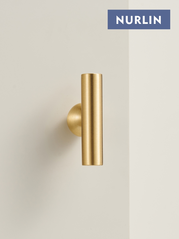 Nurlin Brass Round Ball Foot C - Kitchen Baking Cabinet reseña y precio
