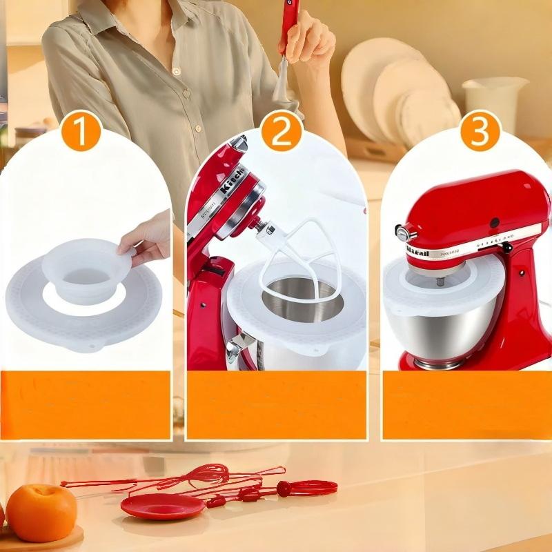 1Pcs DIY Silicone Mixers Bowl  - Kitchen Aid Baking Lid reseña y precio