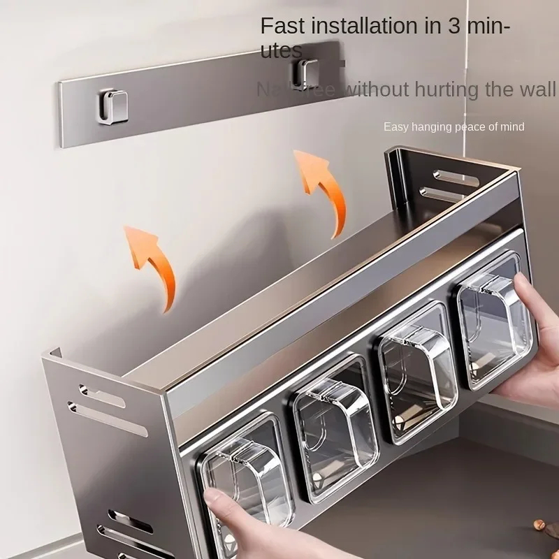 Multi-Functional Wall-Mounted  - Kitchen Baking Tray Storage reseña y precio