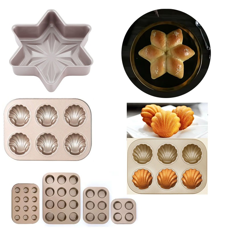 Non-Stick Cupcake Pan Muffin T - Kitchen Essentials Baking Tray reseña y precio