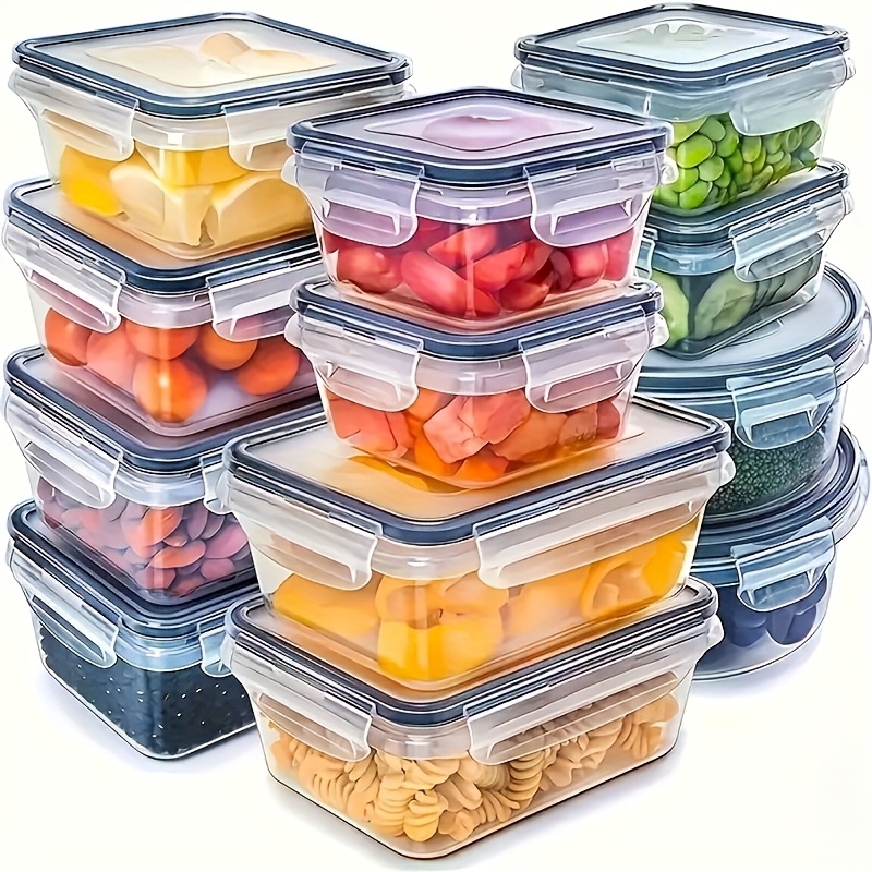 8Pcs Set Includes 4 Containers - Kitchen Baking Tray Storage reseña y precio