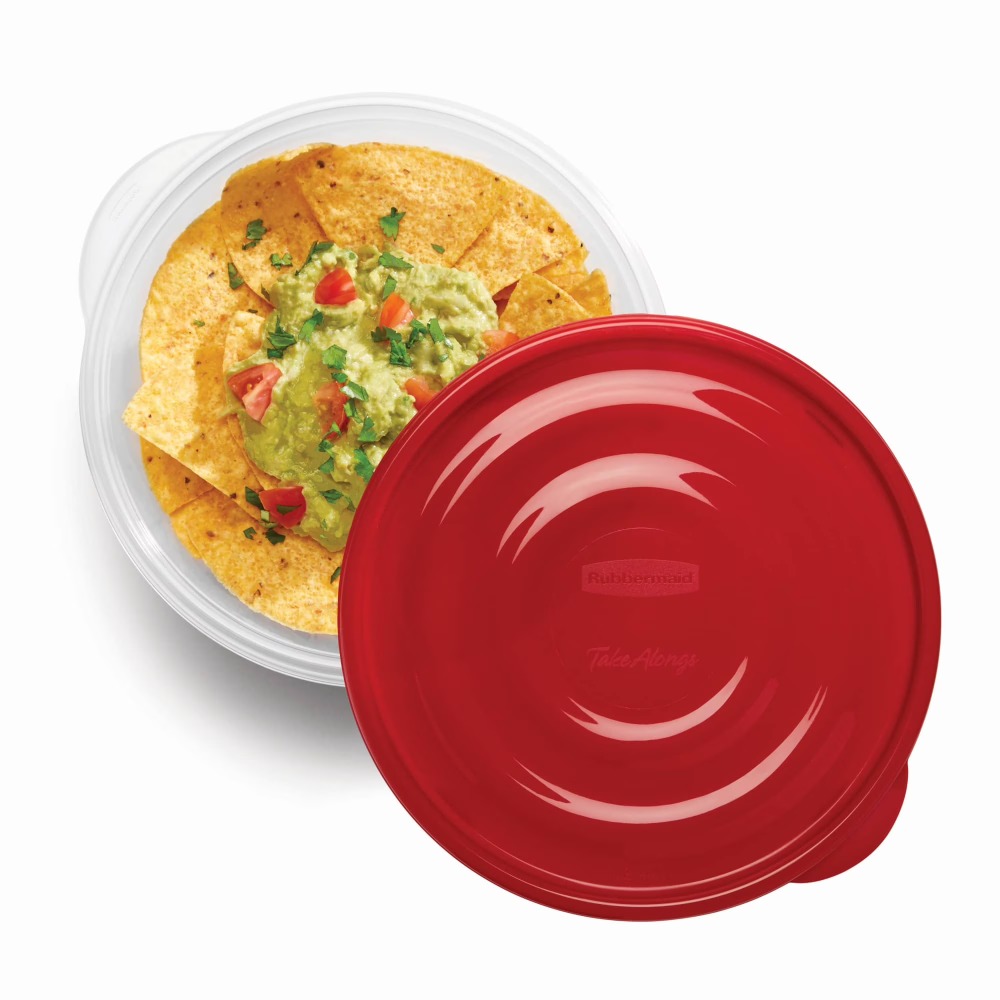 Large Round Food Storage Conta - Kitchen And Baking reseña y precio