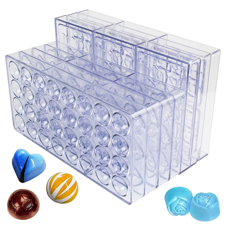 24 Styles Available Plastic Ch - Kitchen Baking Molds reseña y precio