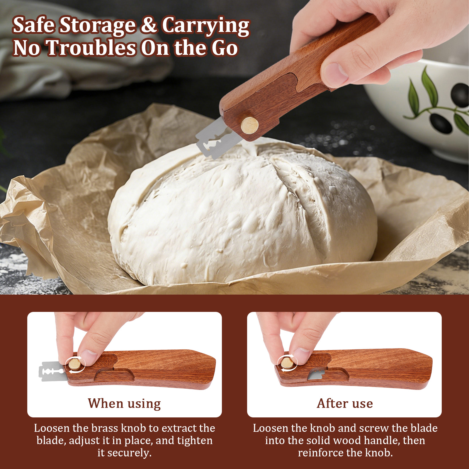 Bread Lame Sourdough Scorer To - Kitchen Baking Gadgets reseña y precio