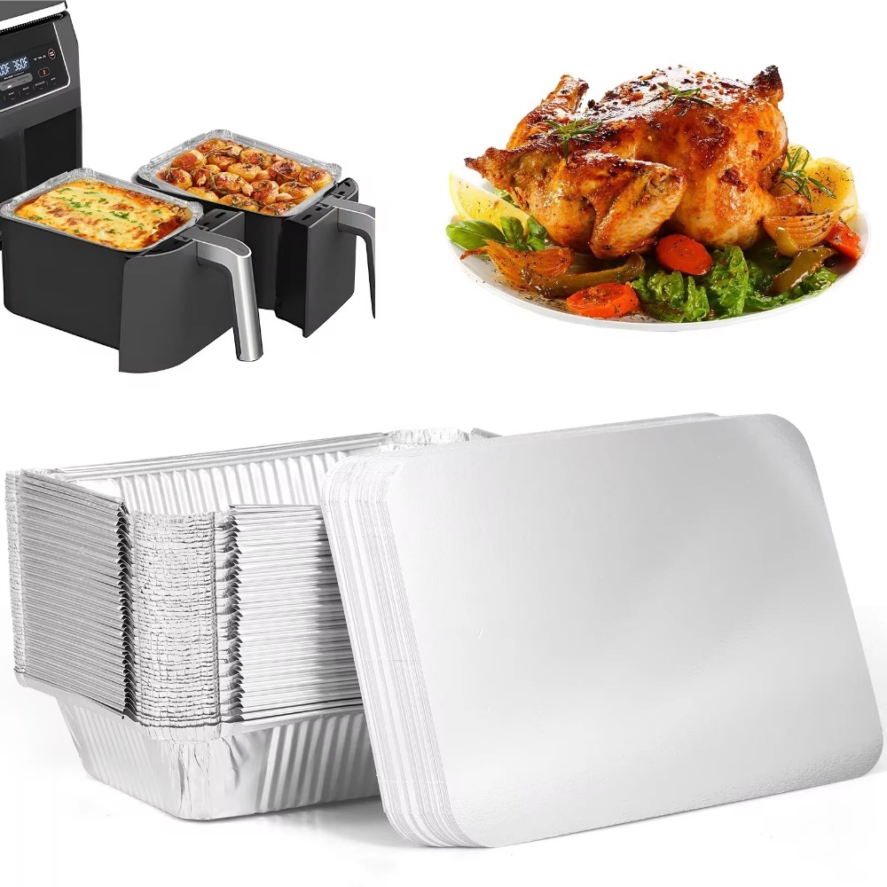 10PCS Disposable Aluminum Foil - Kitchen Baking Tray Storage reseña y precio