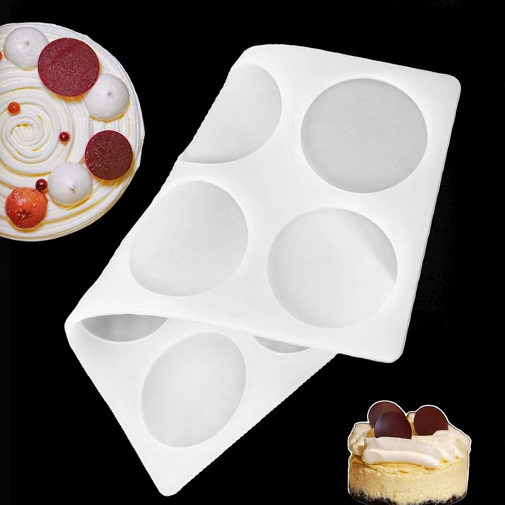 8-cavity cylindrical sugar fli - Kitchen Baking Molds reseña y precio
