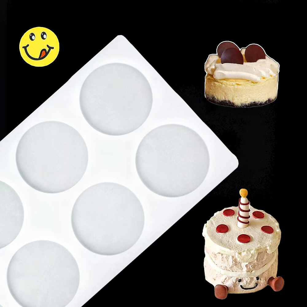 8-cavity cylindrical sugar fli - Kitchen Baking Molds reseña y precio