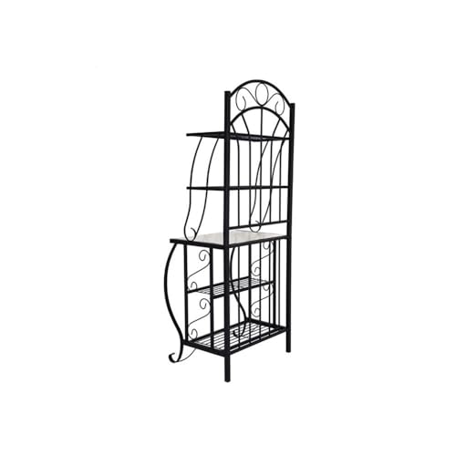 Elegant Black Metal Baker’s Ra - Kitchen Baker reseña y precio