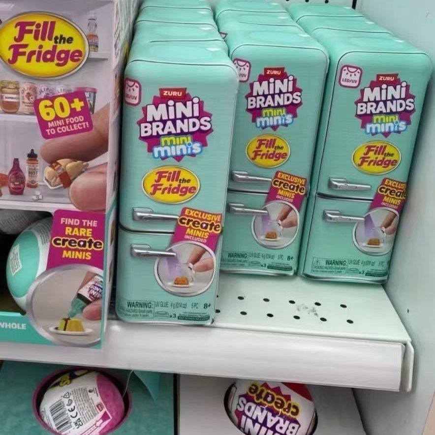 Led Light Up Mini Refrigerator - Miniature Baking Kitchen reseña y precio
