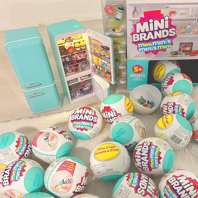 Led Light Up Mini Refrigerator - Miniature Baking Kitchen reseña y precio