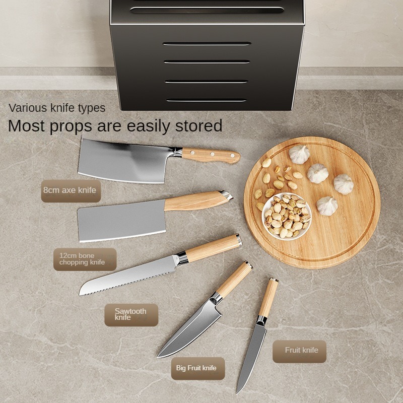 Kitchen knife storage box, kni - Kitchen Baking Tray Storage reseña y precio
