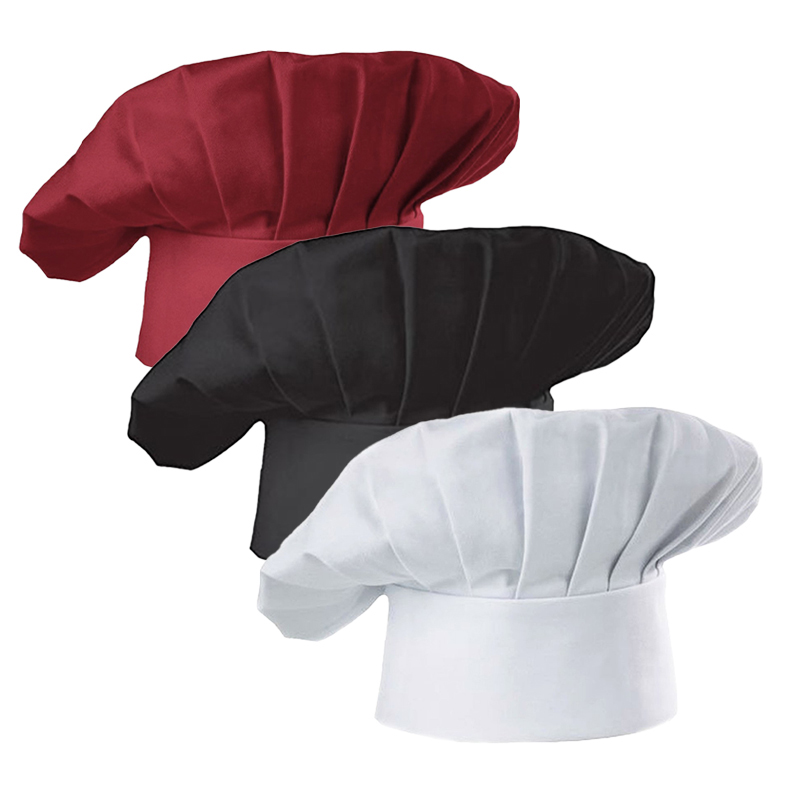 3pcs High22cm Cook Hat White C - Kitchen Baker reseña y precio