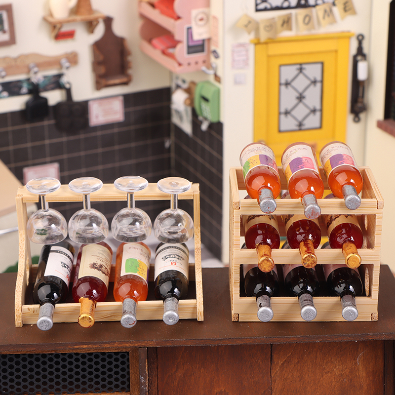 Miniature Wine Glass Rack Gobl - Kitchen Q reseña y precio