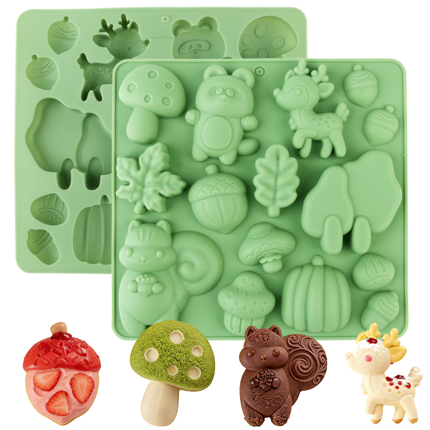 1 Silicone Cake Mold in the Sh - Kitchen Baking Molds reseña y precio
