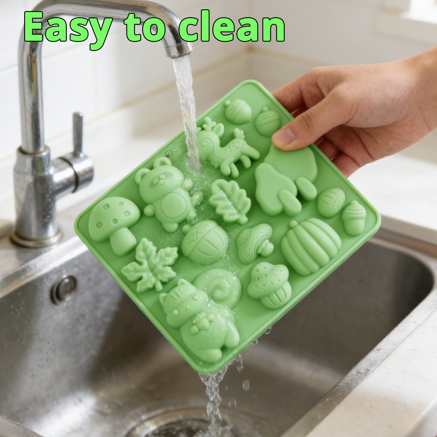 1 Silicone Cake Mold in the Sh - Kitchen Baking Molds reseña y precio