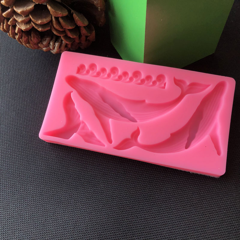 DIY Whale Silicone Mold Ocean  - Kitchen Baking Gadgets reseña y precio