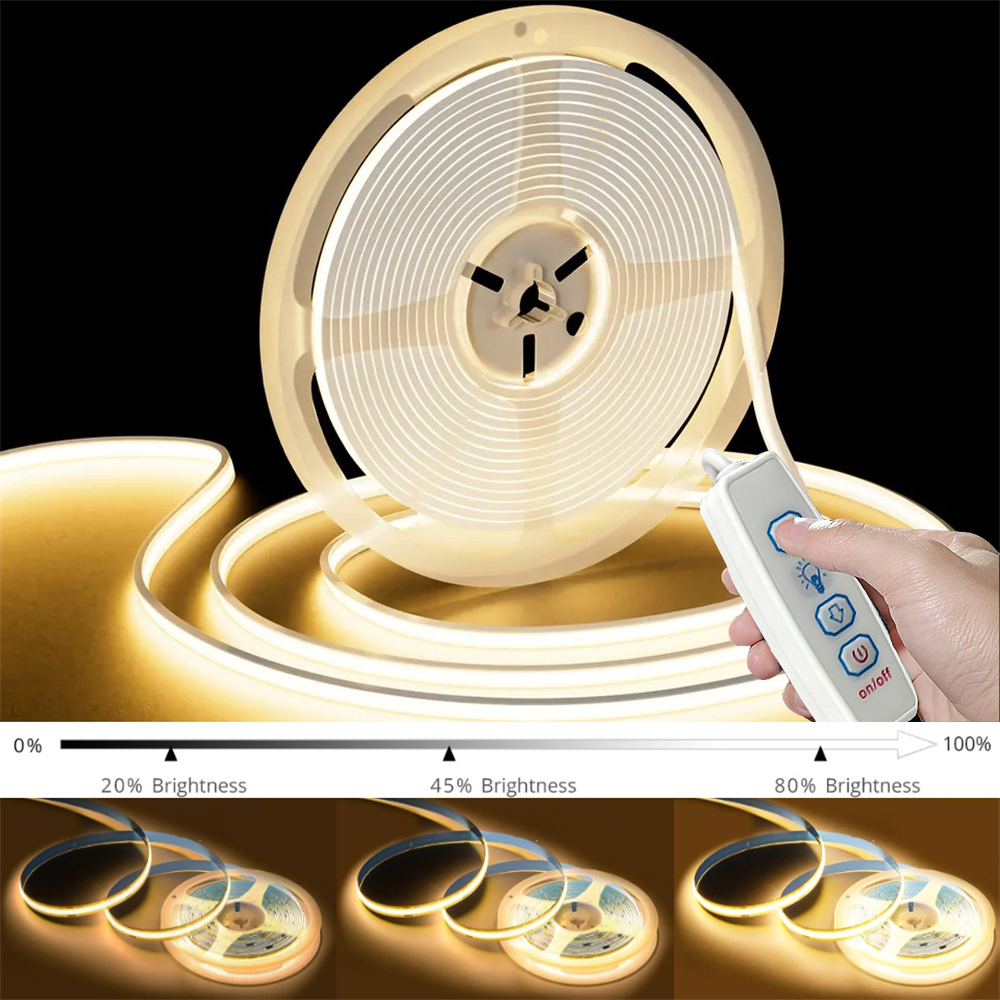 USB 5V COB Led Strip Dimmable  - Kitchen Baking Cabinet reseña y precio