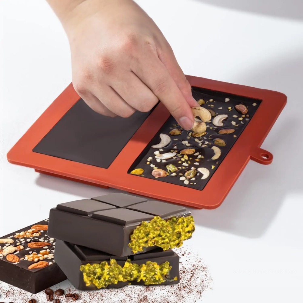 Dubai Chocolate Mold Bar Pista - Kitchen Baking Molds reseña y precio