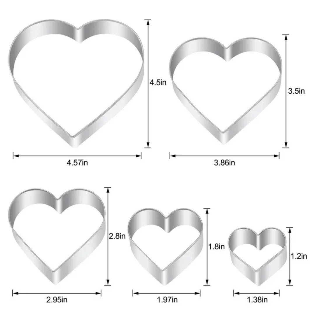 Cookie Cutter Set 5Pcs Mother' - Kitchen And Baking Equipment reseña y precio