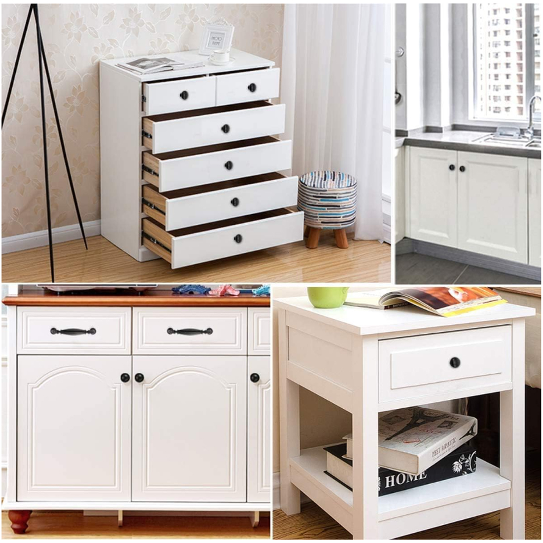 5PCS Aluminum  Kitchen Cupboar - Kitchen Baking Cabinet reseña y precio