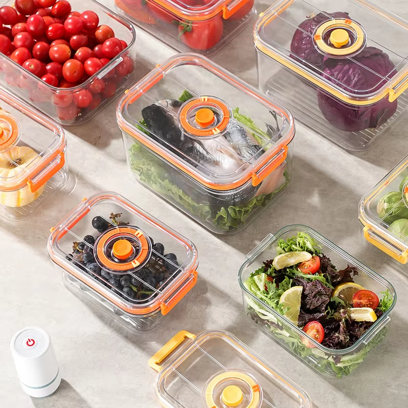 Vacuum Fresh-keeping Box Refri - Kitchen Baking Tray Storage reseña y precio