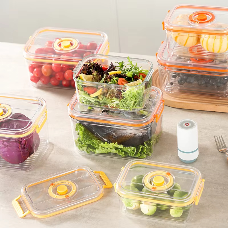 Vacuum Fresh-keeping Box Refri - Kitchen Baking Tray Storage reseña y precio