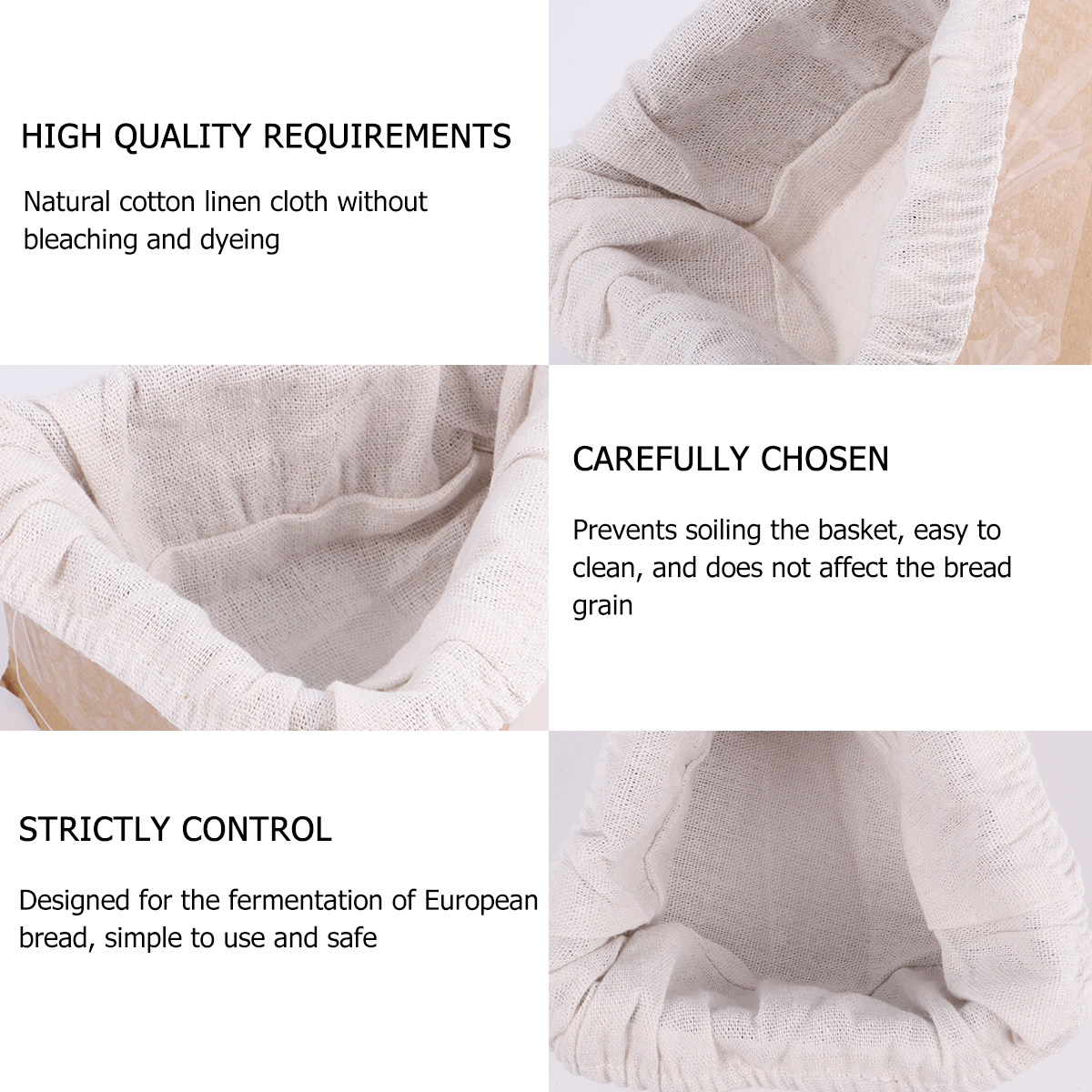2Pcs Fermentation Basket Liner - Kitchen Baking Supplies reseña y precio