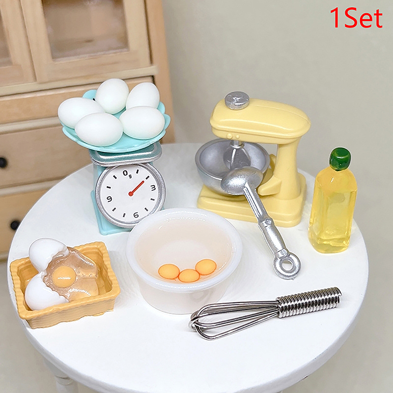 1Set 1:12 Dollhouse Miniature  - Kitchen And Baking reseña y precio
