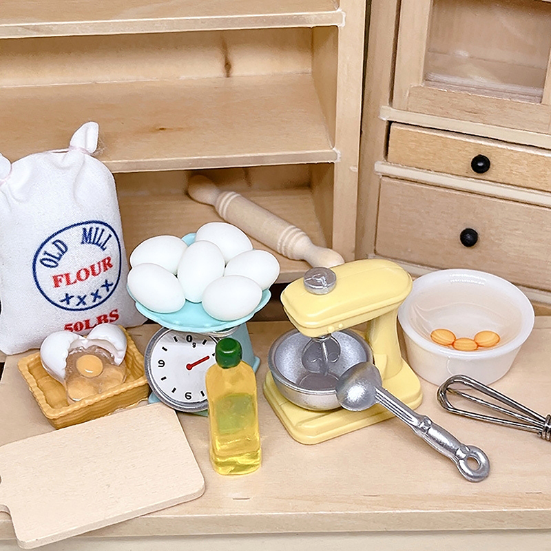 1Set 1:12 Dollhouse Miniature  - Kitchen And Baking reseña y precio
