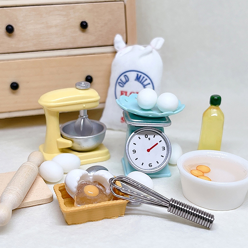 1Set 1:12 Dollhouse Miniature  - Kitchen And Baking reseña y precio