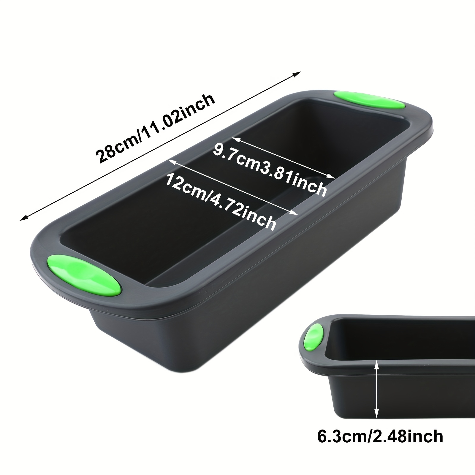 1pc Silicone Rectangular Bakin - Kitchen Essentials Baking Tray reseña y precio