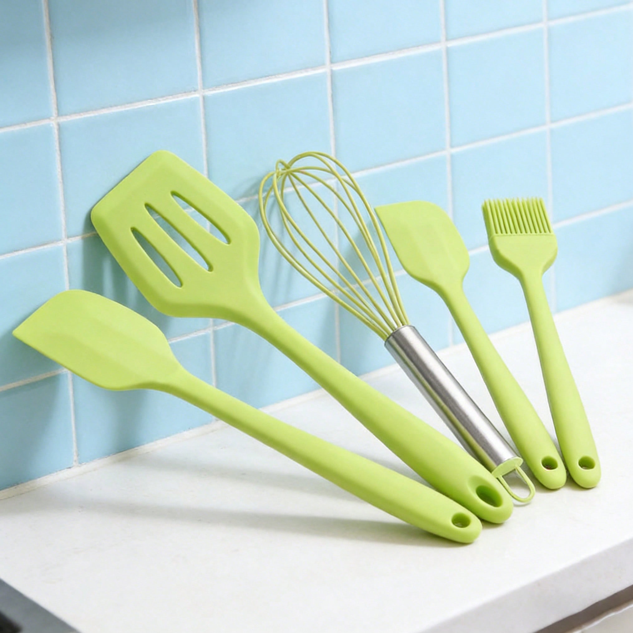 Silicone Cooking Utensils Set, - Kitchen Baking Gadgets reseña y precio