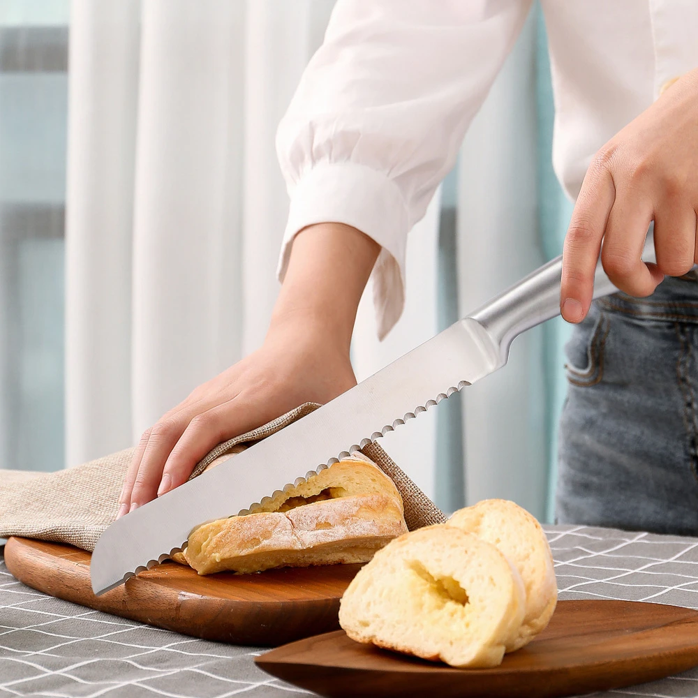 Bread knife Hollow handle stai - Kitchen Baking Supplies reseña y precio