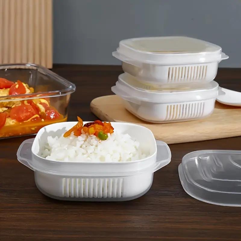 Rice storage box, microwaveabl - Kitchen Baking Tray Storage reseña y precio