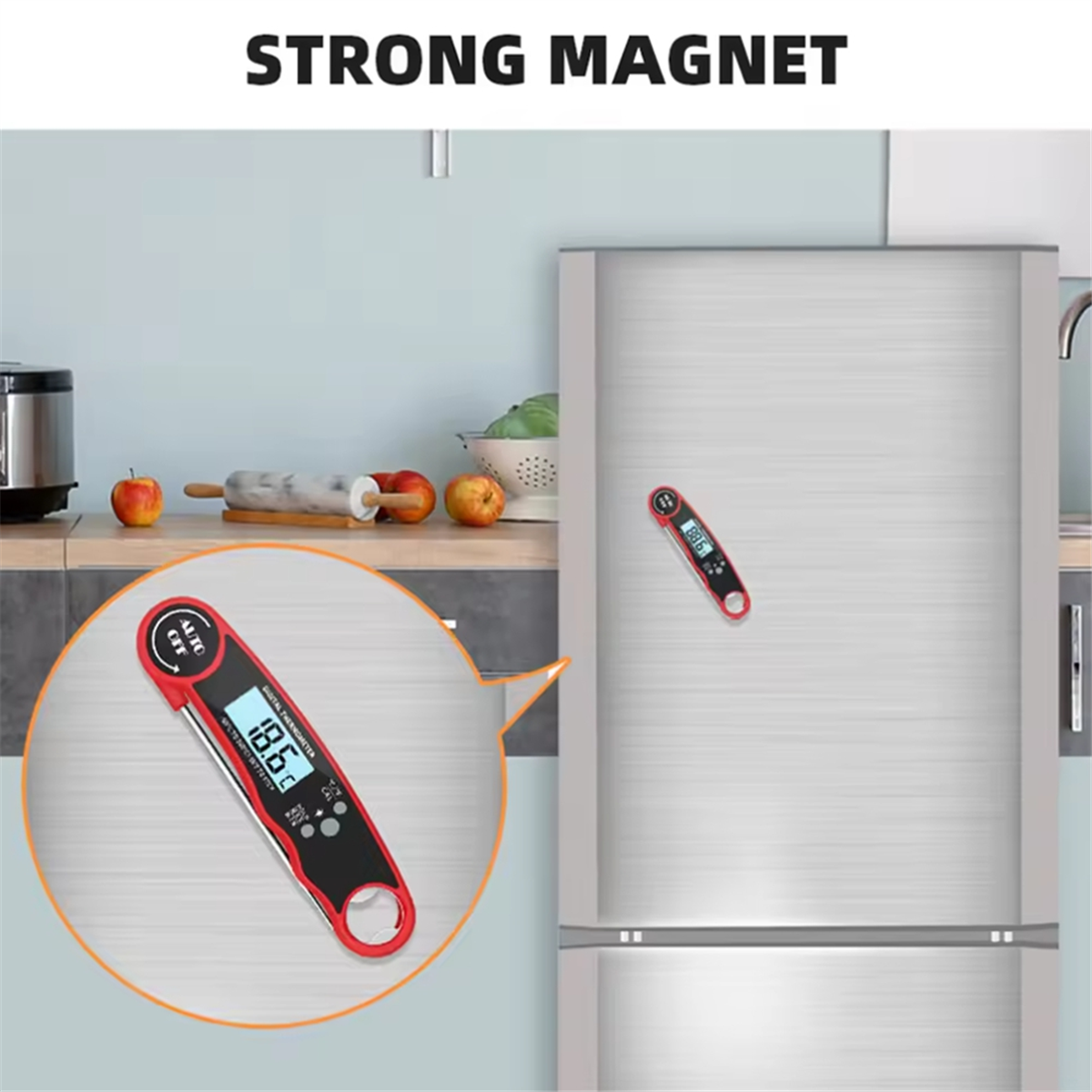 A002 Food Thermometer Kitchen  - Kitchen And Baking reseña y precio