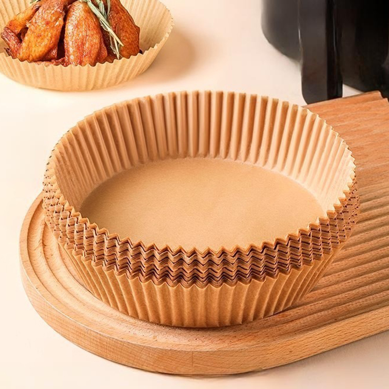 50/100PCS Air Fryer Paper Plat - Kitchen Baking Gadgets reseña y precio