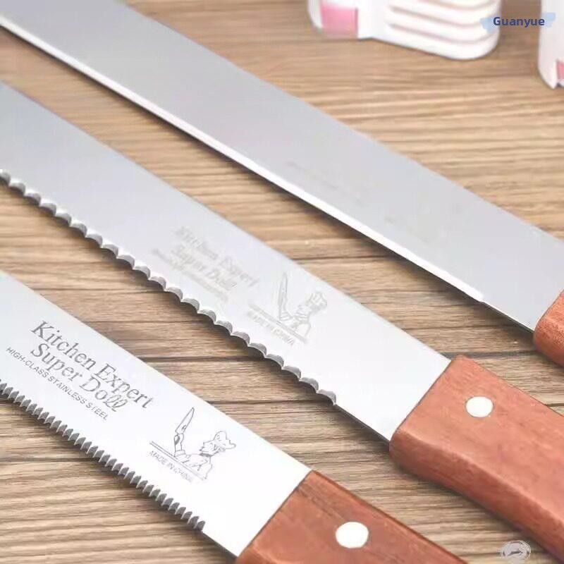 Stainless Steel Toothed Knife  - Kitchen And Baking Equipment reseña y precio