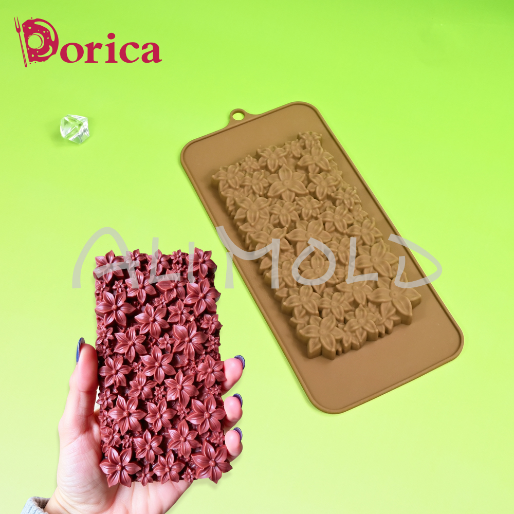 Flower Silicone Chocolate Mold - Kitchen Baking Molds reseña y precio