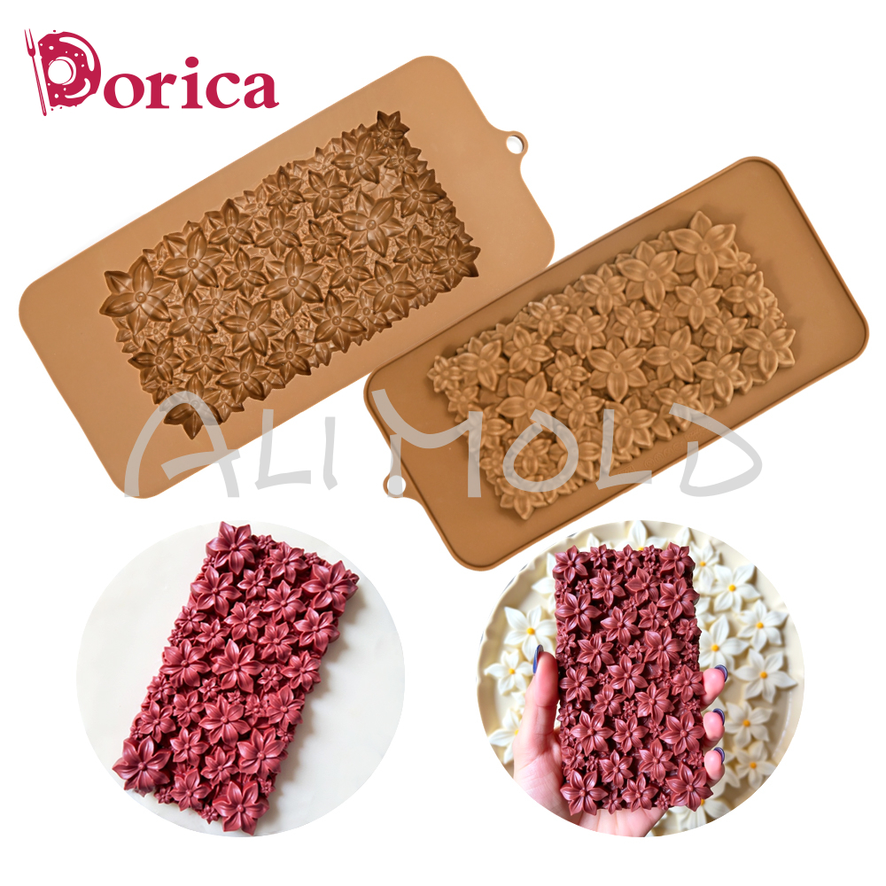 Flower Silicone Chocolate Mold - Kitchen Baking Molds reseña y precio