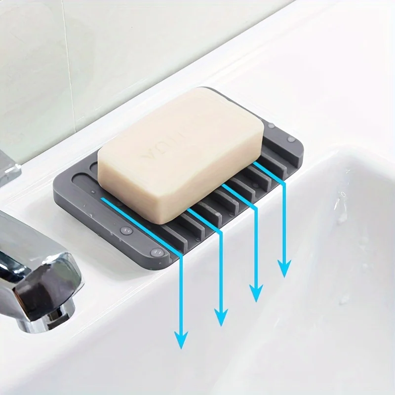 New 1PC Silicone Draining Soap - Kitchen Baking Tray Storage reseña y precio