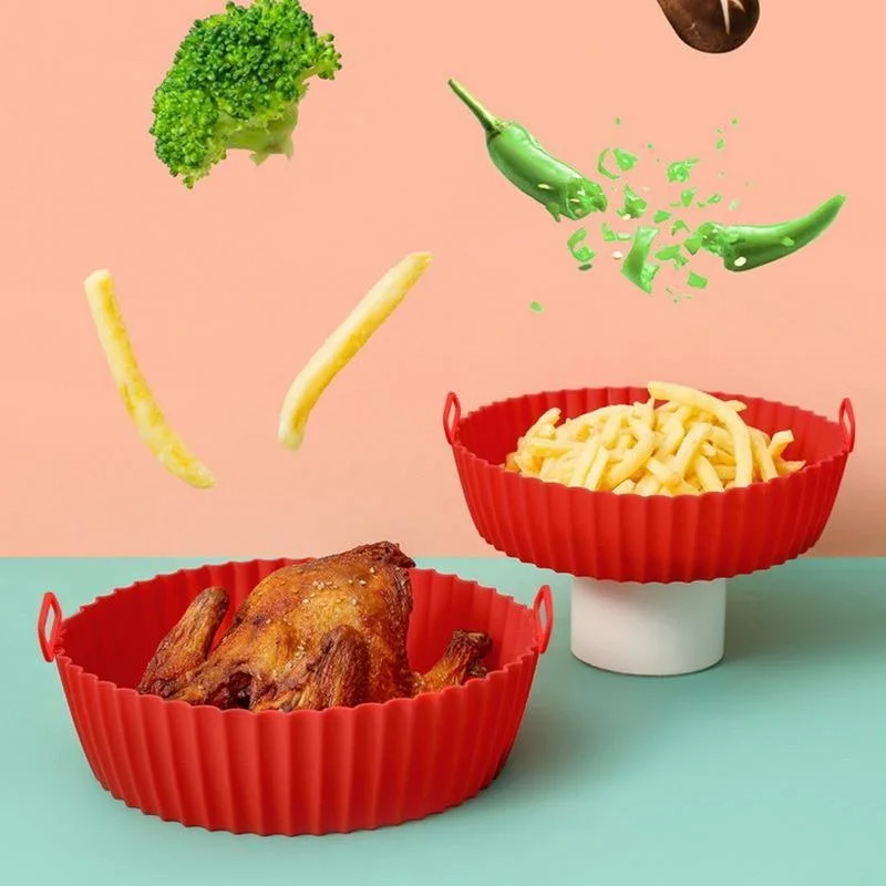 Silicone Basket Pot Tray Airfr - Kitchen Baking Gadgets reseña y precio