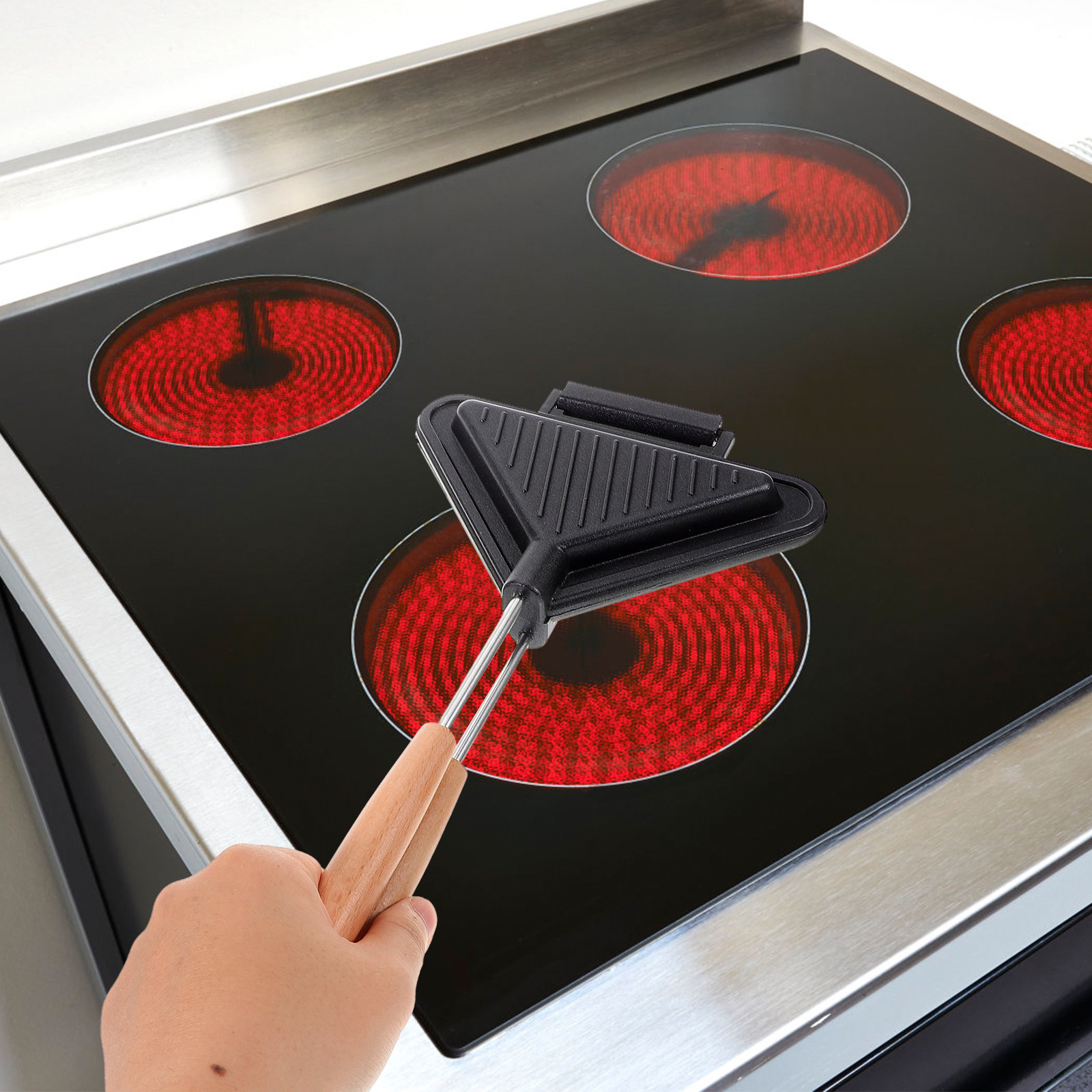 Triangle Mini Sandwich Pan Non - Kitchen Essentials Baking Tray reseña y precio
