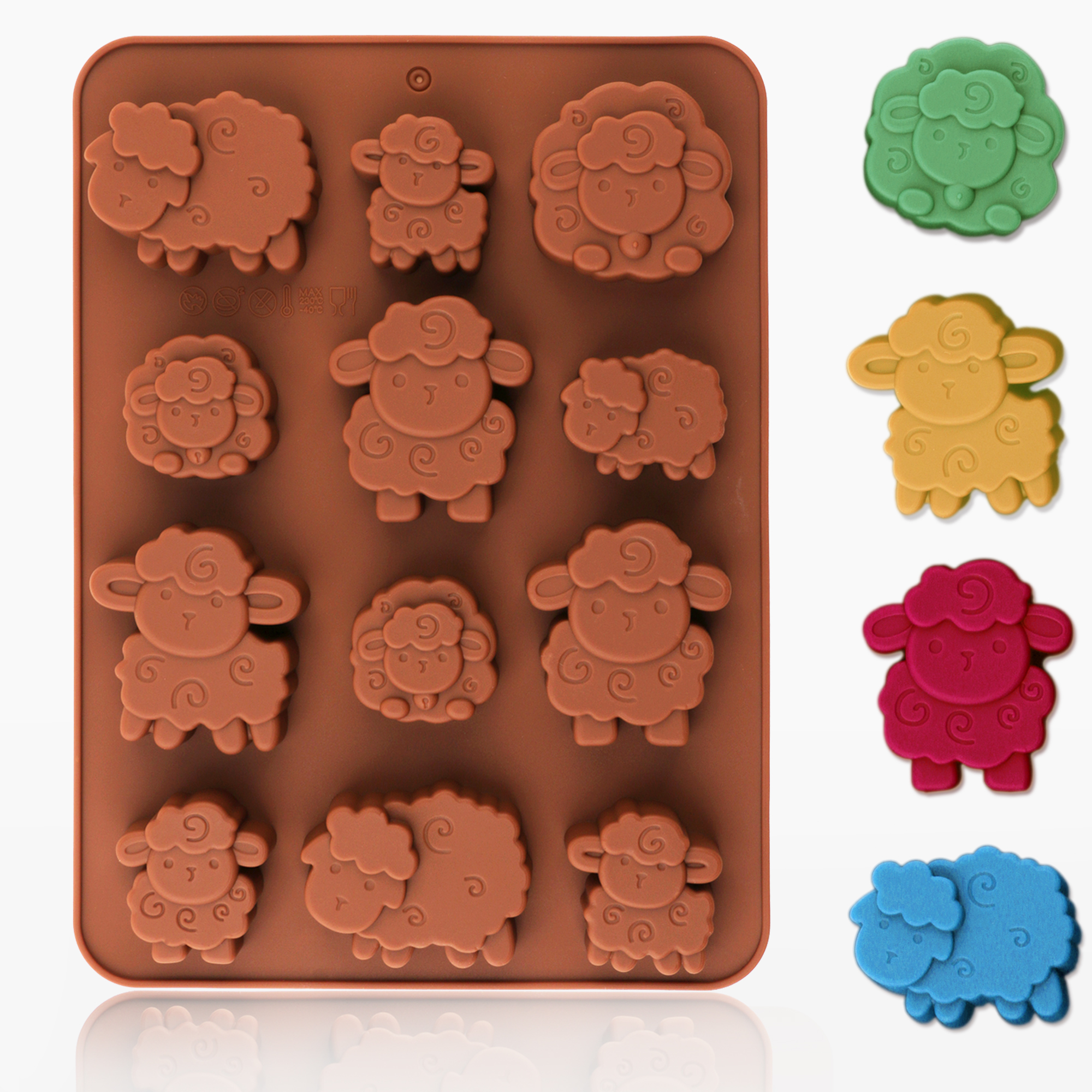 1Pack Silicone Eid Lamb Candy  - Kitchen Baking Molds reseña y precio