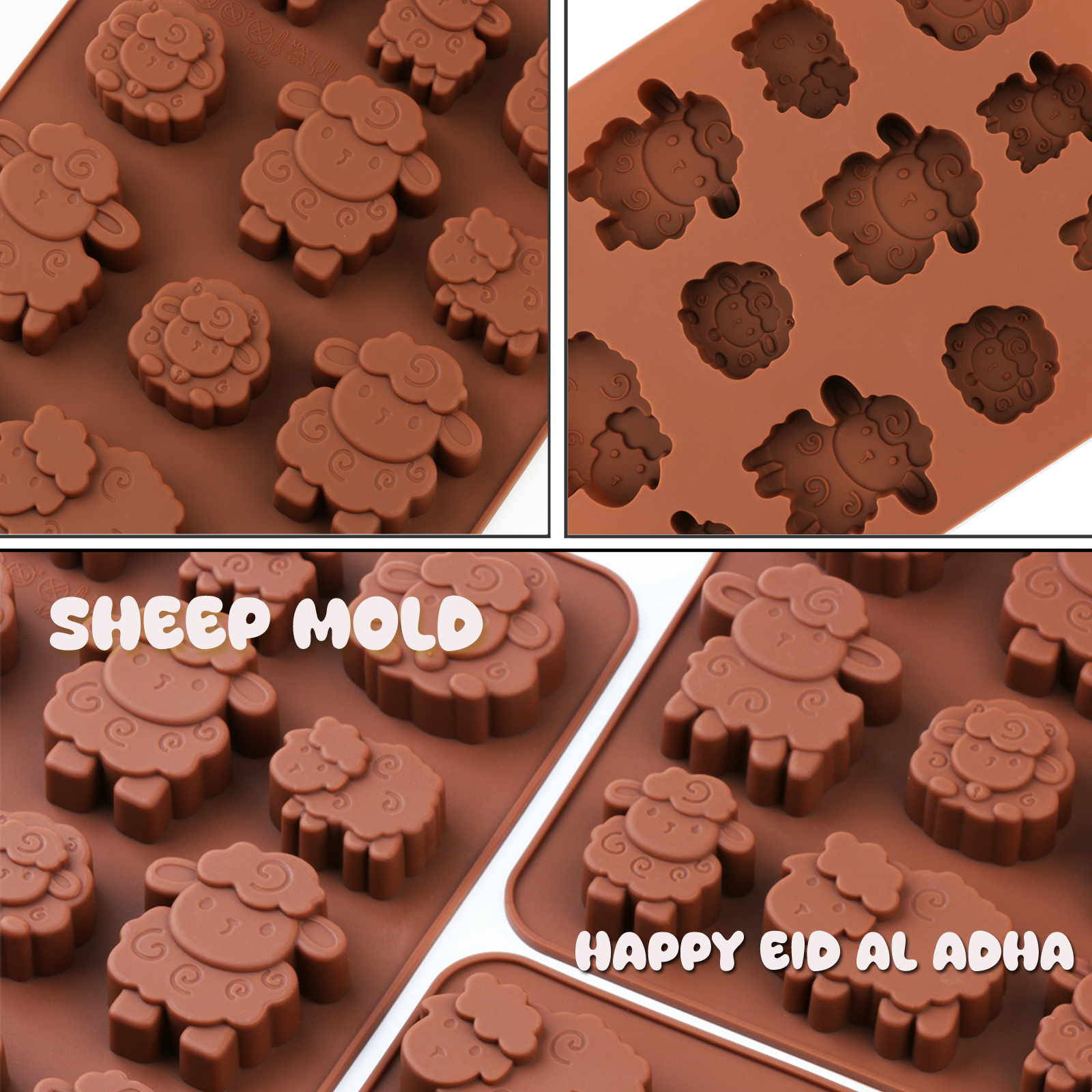 1Pack Silicone Eid Lamb Candy  - Kitchen Baking Molds reseña y precio