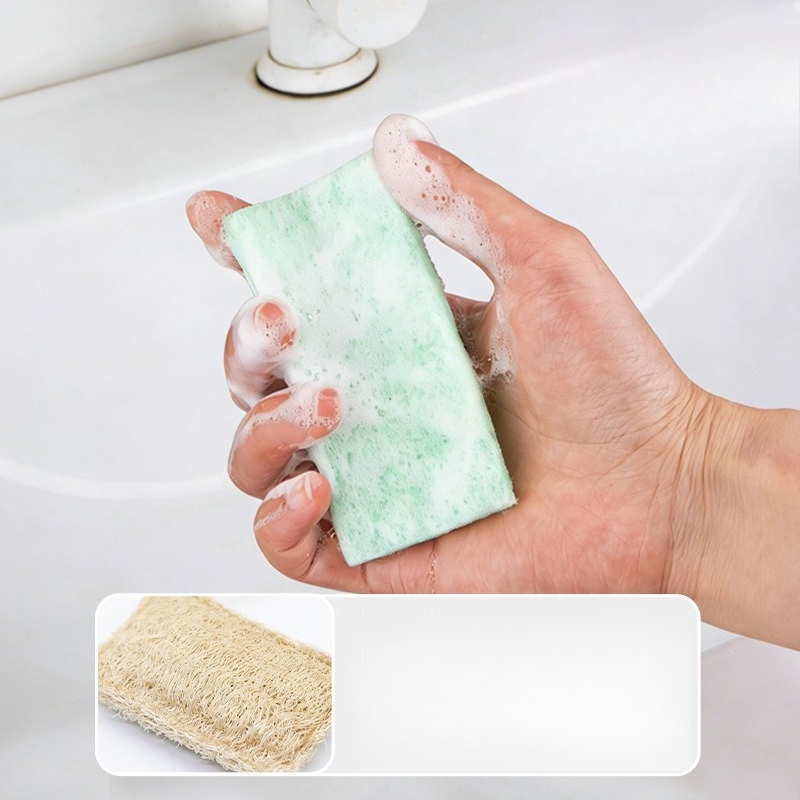 Dish Sponge Scouring Wipes Mul - Kitchen Cleaner With Baking Soda reseña y precio