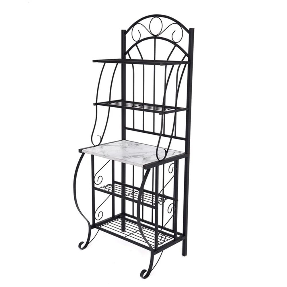 Five-Tier Black Metal Baker’s  - Kitchen Baker reseña y precio