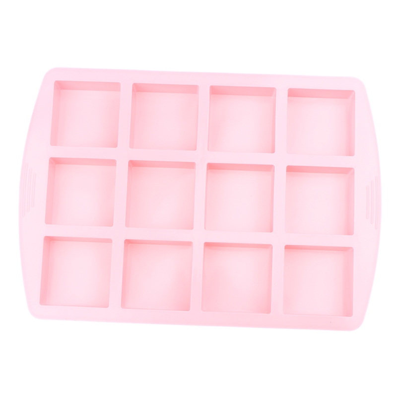 *1Pcs 12-Cavity Square Silicon - Kitchen Baking Molds reseña y precio