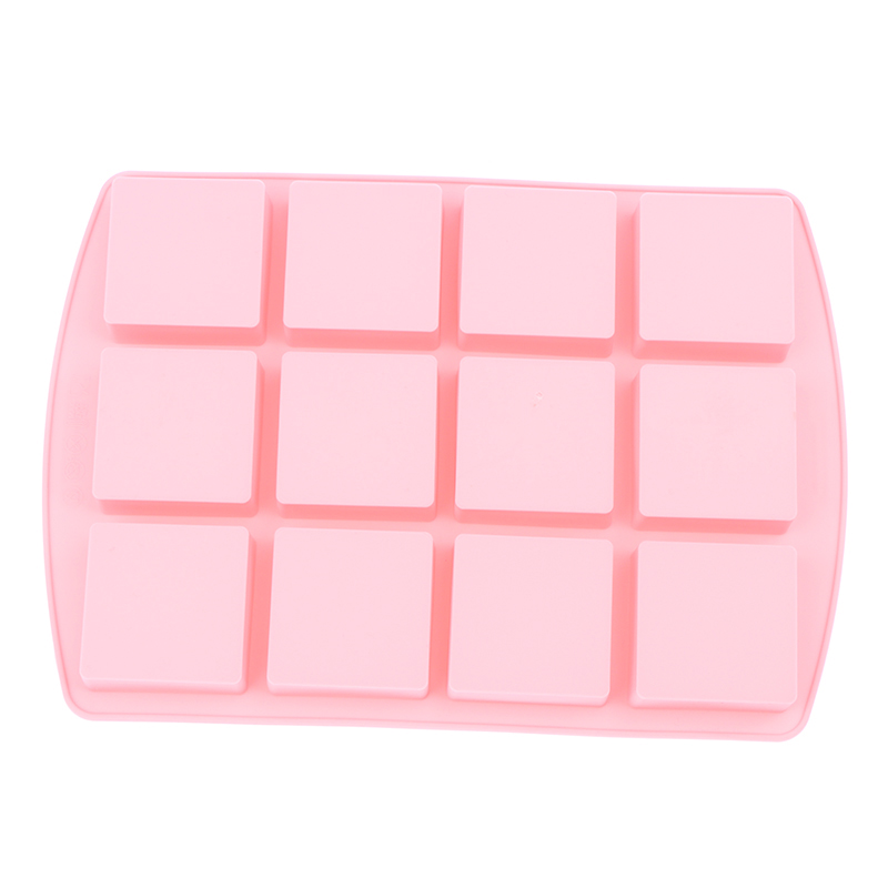 *1Pcs 12-Cavity Square Silicon - Kitchen Baking Molds reseña y precio