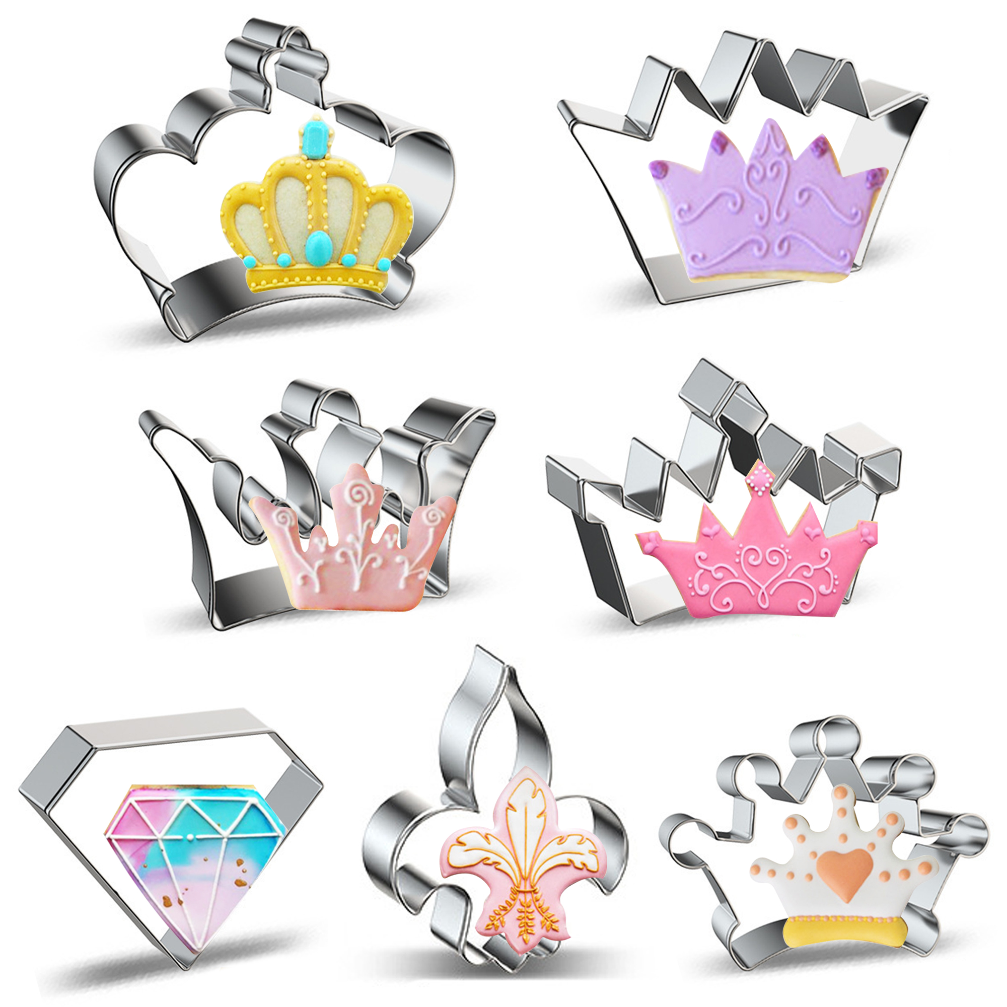 Crown Cookie Cutter Baking Coo - Kitchen Baking Supplies reseña y precio
