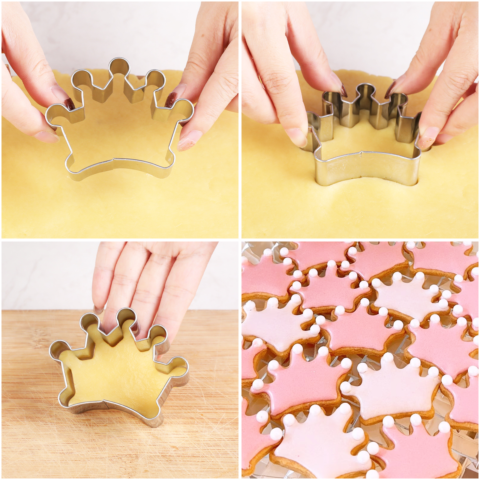 Crown Cookie Cutter Baking Coo - Kitchen Baking Supplies reseña y precio